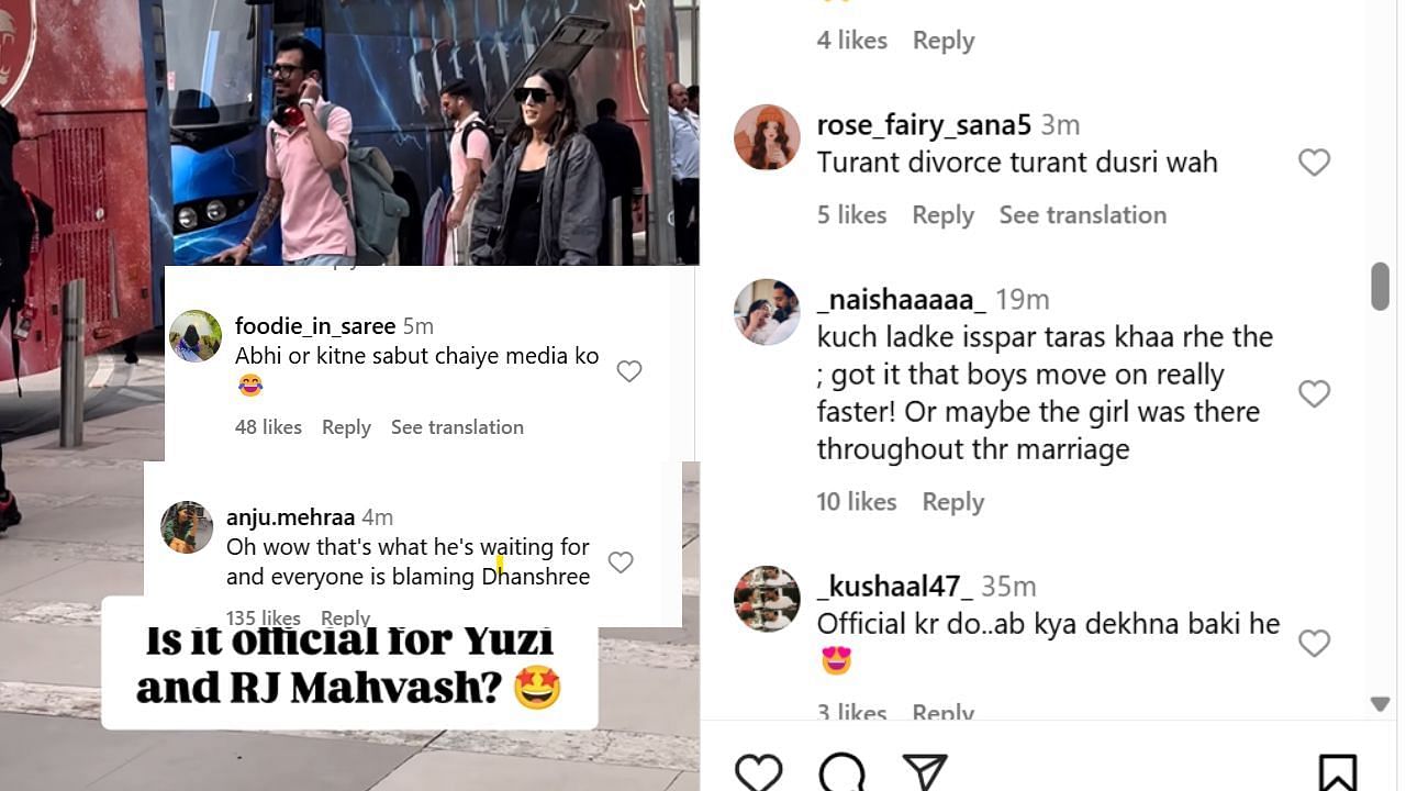 फैंस कमेंट्स (photo credit: instagram/pinkvilla)